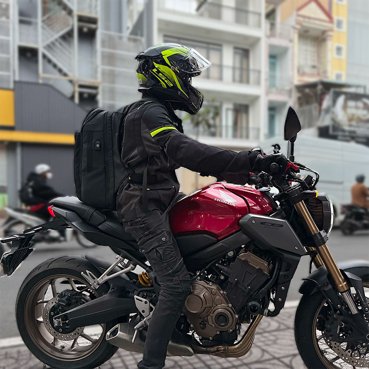 LS2 FF808 Stream II Fury Xanh