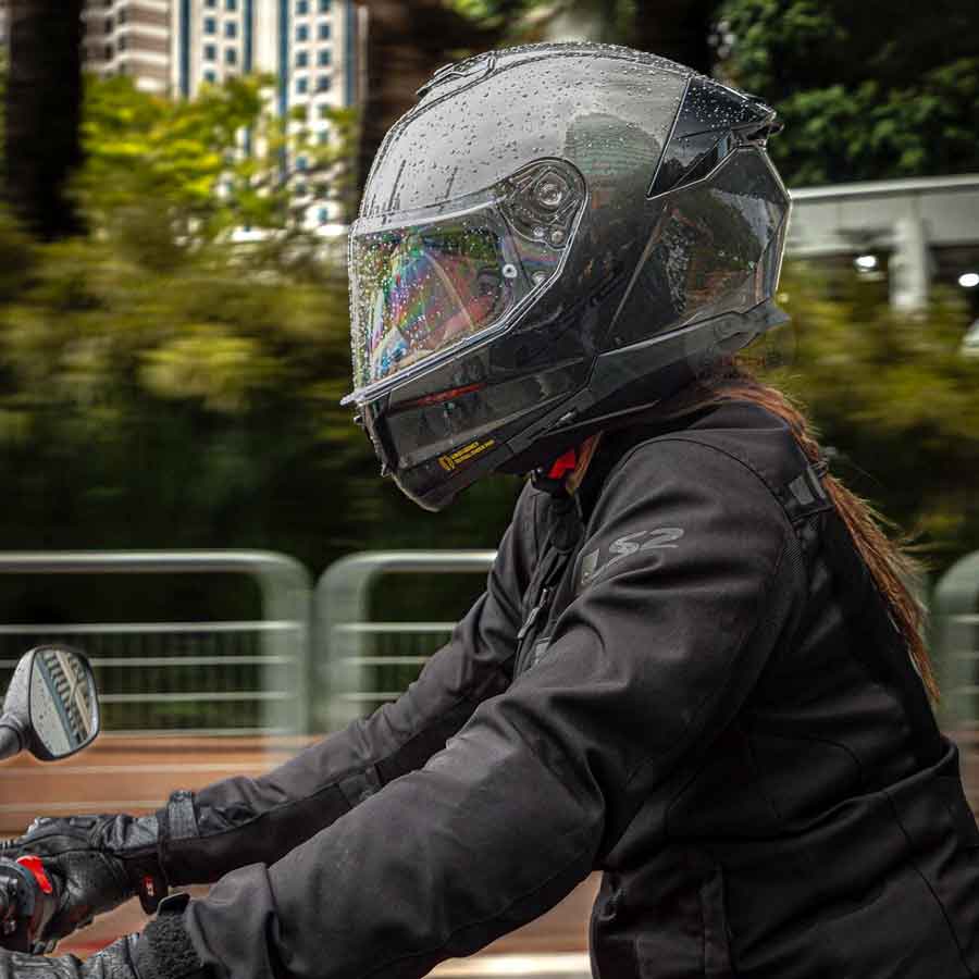 LS2 FF808 Stream II Jeans xám xước
