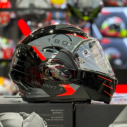 LS2 Valiant II Codex Đỏ Đen FF900