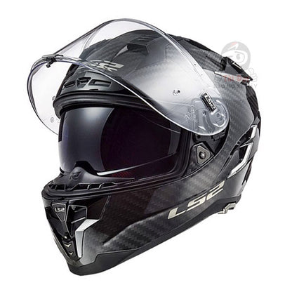 Nón fullFace LS2 FF327 Challenger carbon