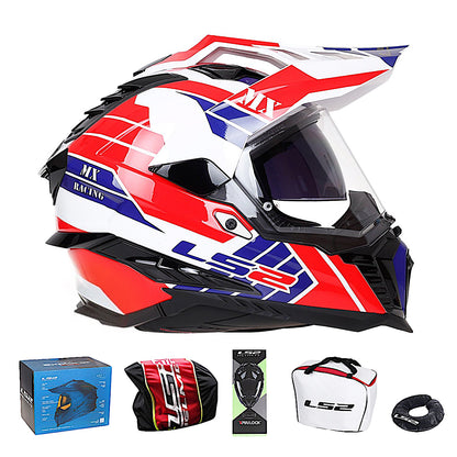 LS2 MX701 Explorer HPFC tem Atlantic Đỏ Xanh