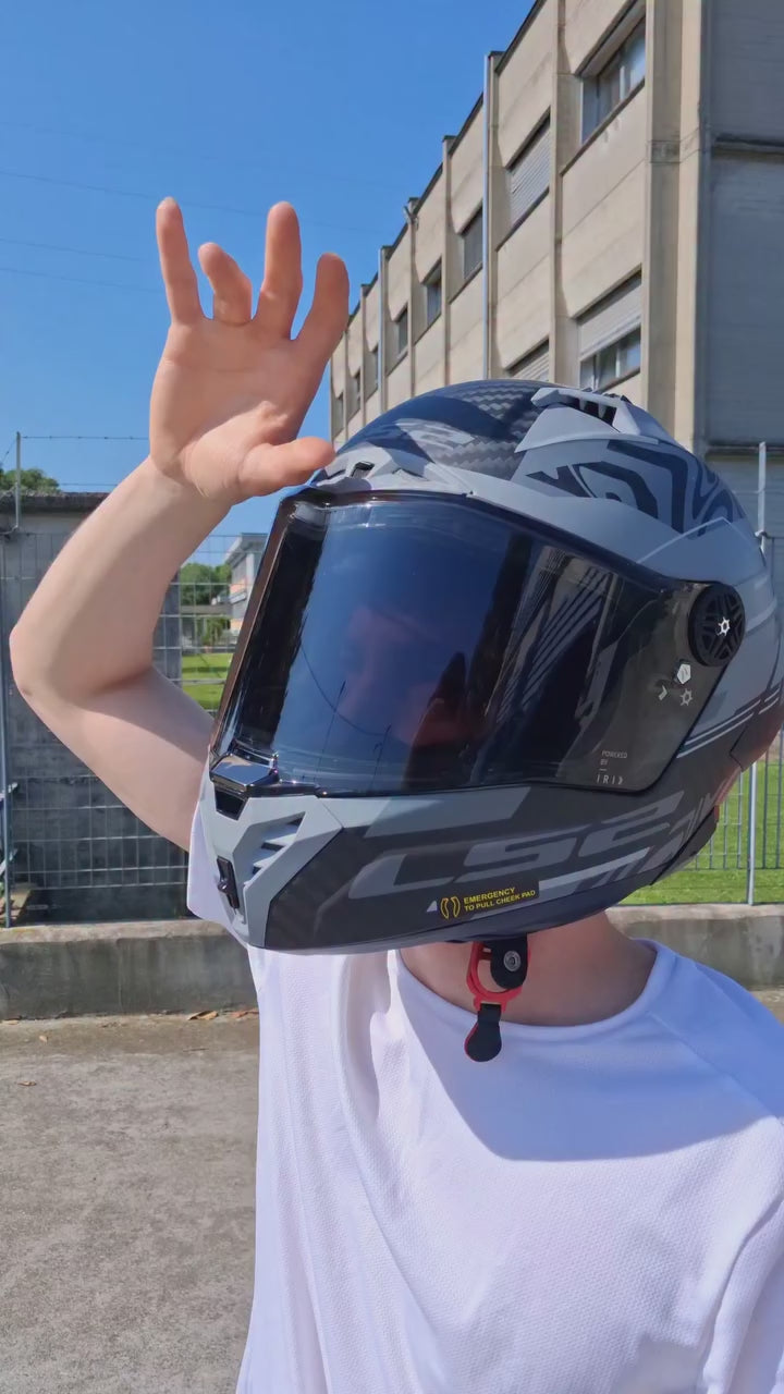 Tải video: LS2 Irid visor
