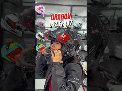 LS2 Dragon FF807 Carbon Forged Gloss