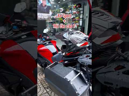 LS2 MX701 Explorer Carbon Đỏ Titan